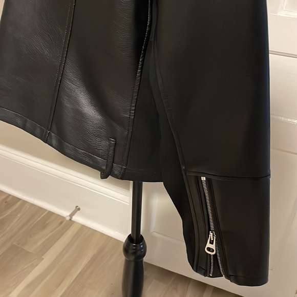 A- MTL 1980 2XL Faux Leather Jacket Black - Picture 5 of 8